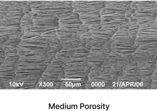 Medium Porosity